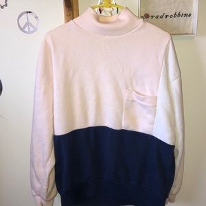 Vintage Colorblock Sweatshirt